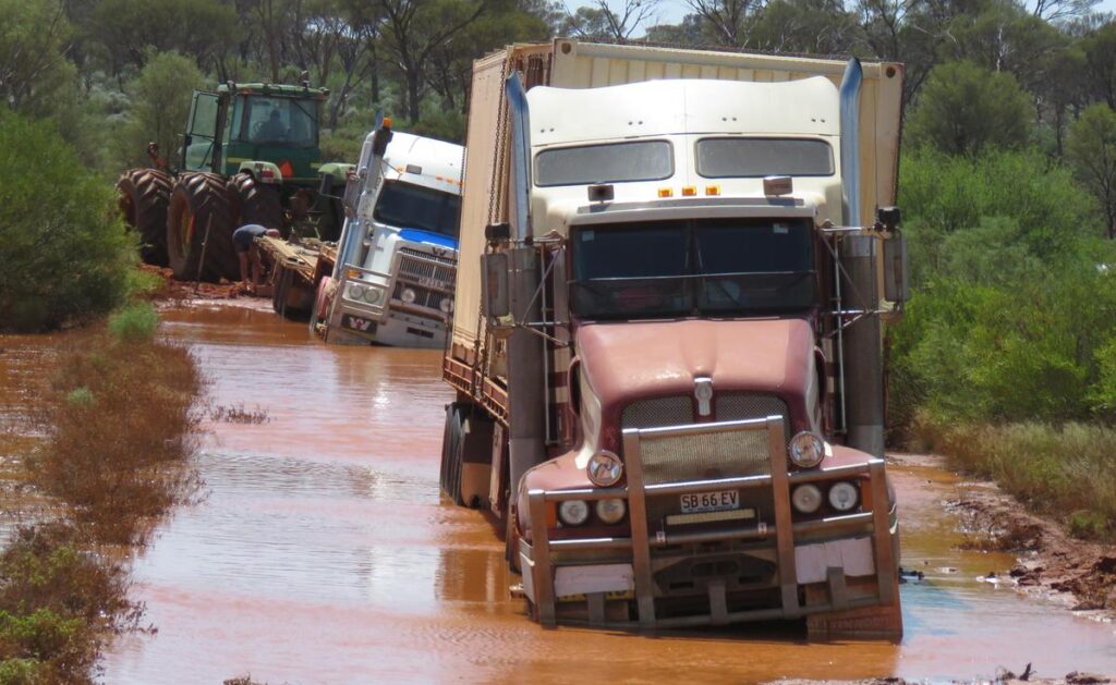 Truck Stuck In Mud